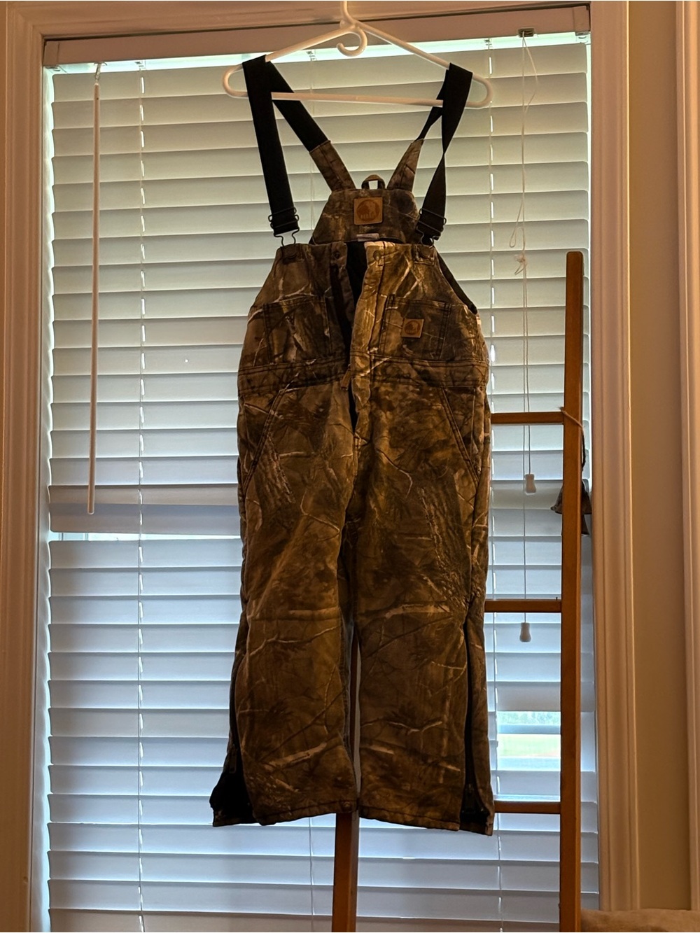 Berne Kids Brown Camo Insulated One-Piece Bib Overalls